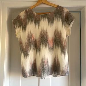 Erin Fetherston Metallic Blouse